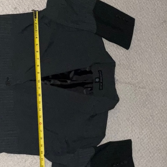 Josephine Chaus Washable Fully Lined Two Pocket Two Button Stripe & Solid Blazer - Picture 15 of 16